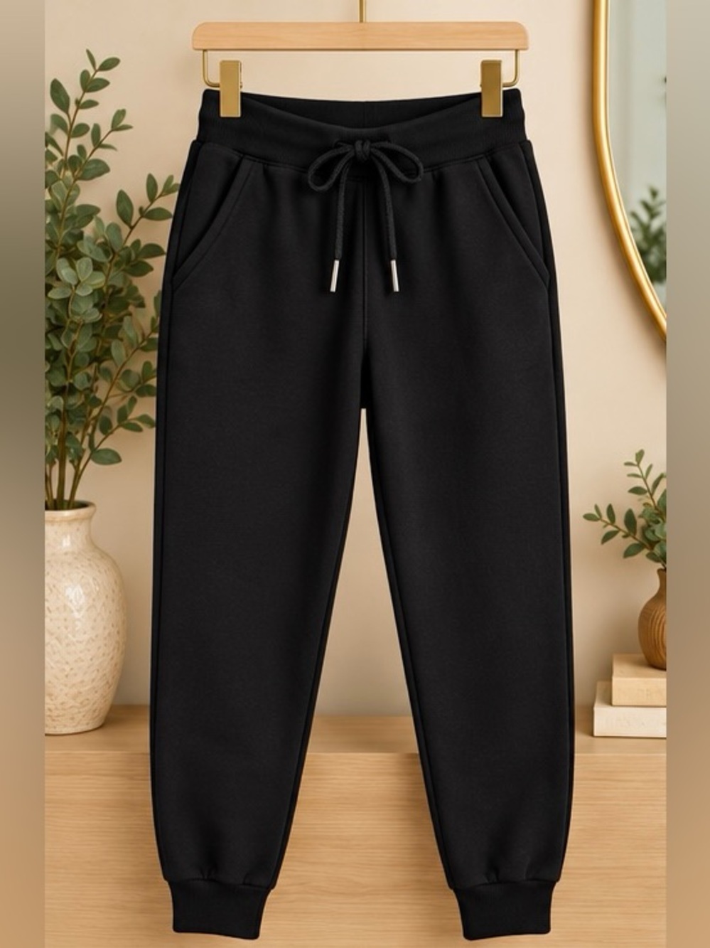 Fashion Nova Stole Your Boyfriend Oversized Joggers Black M NWOT